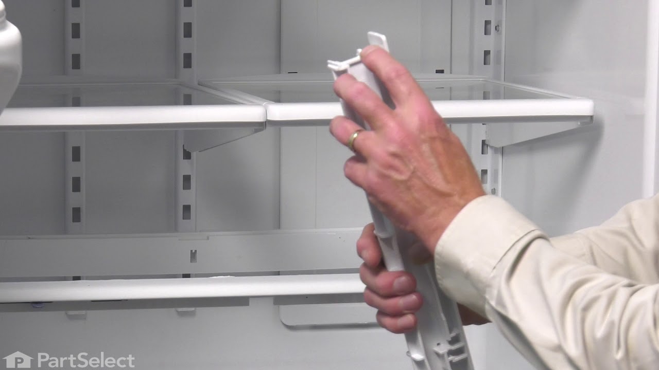 Replacing your Whirlpool Refrigerator Center Rail