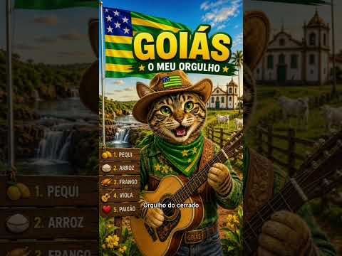 GOIÁS 🇧🇷 | O Estado da Viola, do Pequi e da Tradição Sertaneja! 🐱🎶 #Shorts