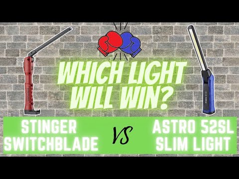Best Rechargeable LED Work Light Comparison (Streamlight Stinger VS Astro Tools)