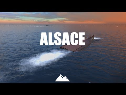 ALSACE, was kann sie Stock? - World of Warships | [Division] [Deutsch] [60fps]