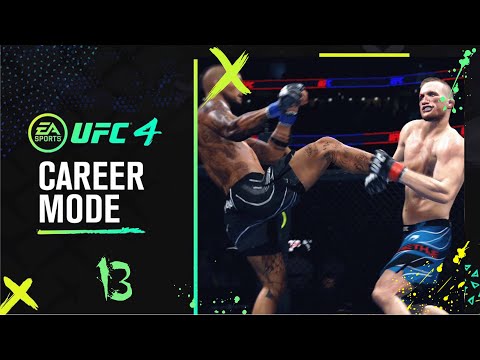UFC 4 Career Mode --- Part 13 Fighting With Justin Gaethje!!! NEW TATTOOS