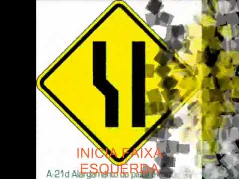 AULA DE PLACAS DE SINALIZAÇÃO DE TRÂNSITO REGULAMENTAÇÃO, ADVERTÊNCIA, INDICAÇÃO NOVAS