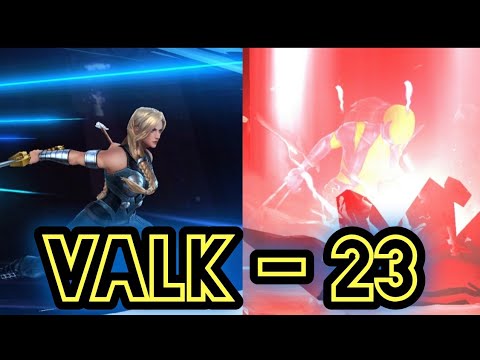 X-23 & VALKYRIE | COMBAT FEMALE ABX TESTING & THOUGHTS | BURN SEASON | MARVEL FUTURE FIGHT | MFF