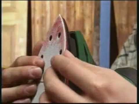 Trikampis šlifuoklis Bosch PSM 160 A video