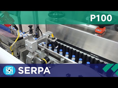 P100 Horizontal Cartoner running vials – Serpa Packaging Solutions