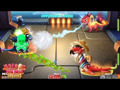 MEXICAN DRAGON vs HYPNOS DRAGON ( Battle Daily Dungeon ) - Dragon Mania Legends # 1111 HD