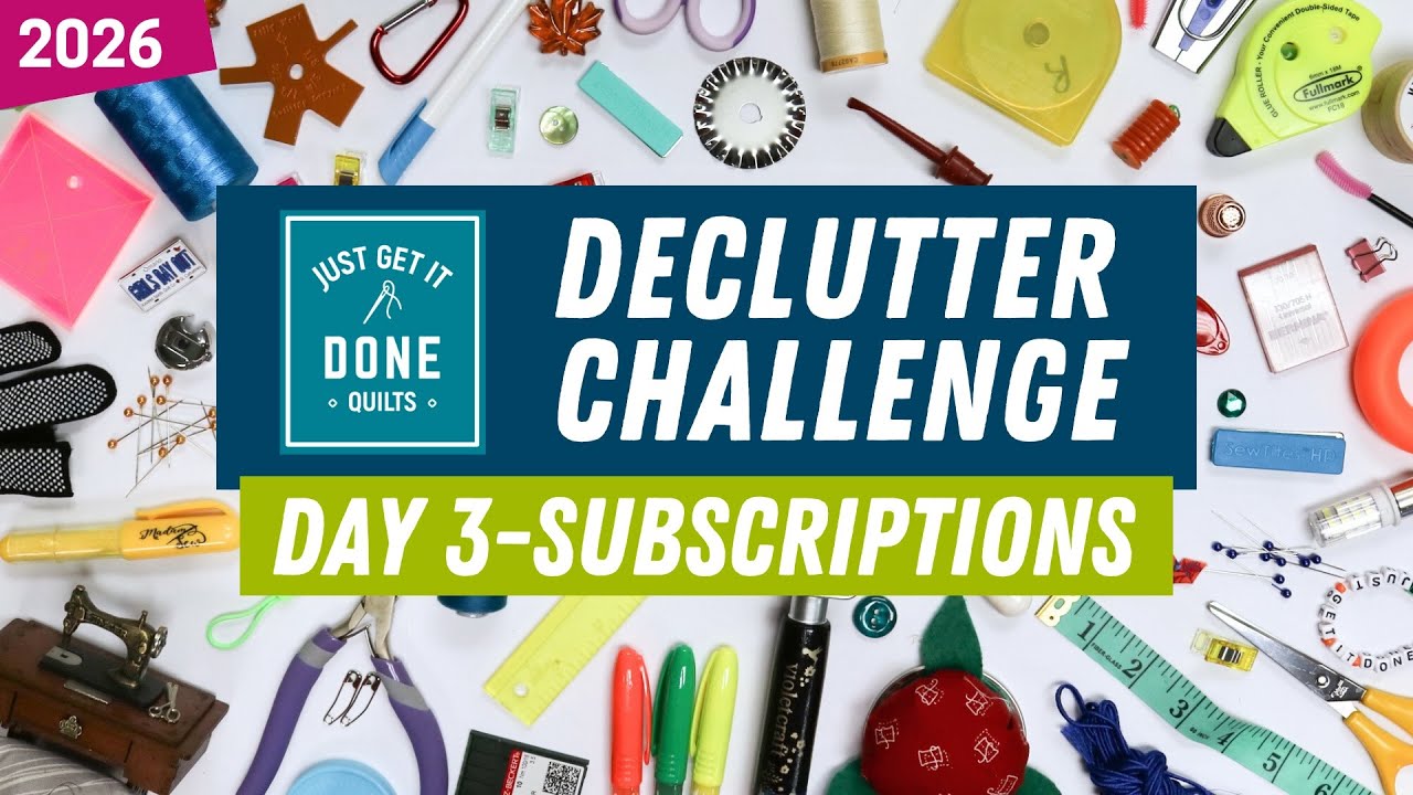 🧹🗑🧽 Day 3-SUBSCRIPTIONS - Magazines You Forgot You Had - Declutter Challenge 2026