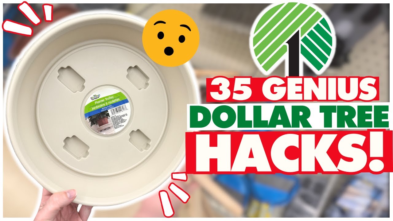 35+ BEST KEPT SECRET Dollar Tree Hacks you MUST TRY in 2025 😮 Organizing, Cleaning, DIY, & Decor