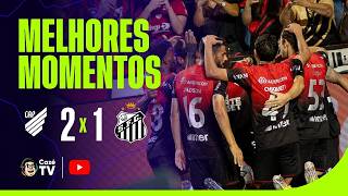 MELHORES MOMENTOS: ATHLETICO-PR 2 X 1 SANTOS | BRASILEIRÃO 2026 | 3ª RODADA