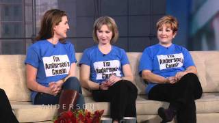 Anderson Meets His Cousin for the First Time