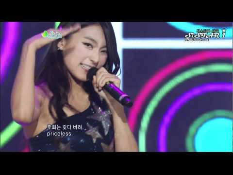 [111002] SBS Inkigayo: SISTAR - So Cool (Goodbye Stage)