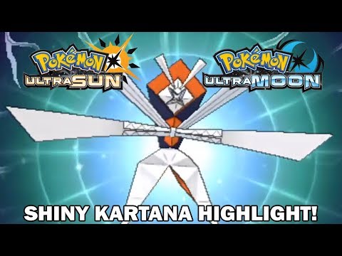 SHINY KARTANA REACTION! - Pokemon Ultra Sun and Ultra Moon