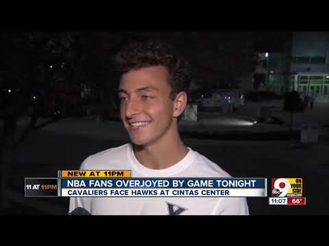 LeBron was the highlight of Cavs-Hawks at Cintas