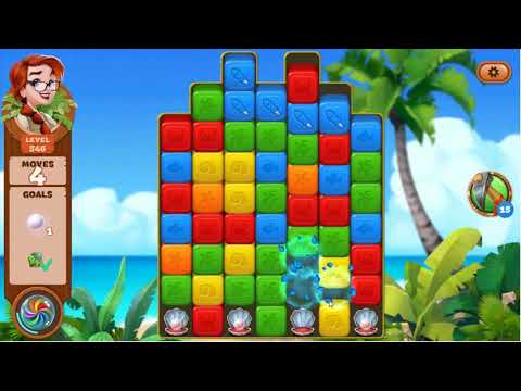 Lost Island Blast Adventure Level 546 - No Boosters