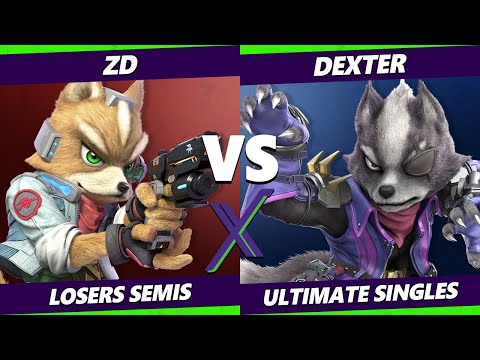 S@X 414 Losers Semis - ZD (Fox) Vs. Dexter (Wolf) Smash Ultimate - SSBU
