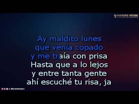 Karaoke | Cesar BK - Maldito Lunes Ft. Alvaro Rod