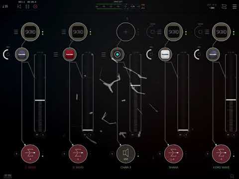 🌀⚡️🌀 //\\//\\ New lands  #Eventide iOS FX SKIIID Drum Synth