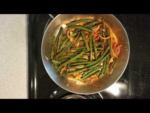 Pan Fried Green Beans with Smoked Paprika