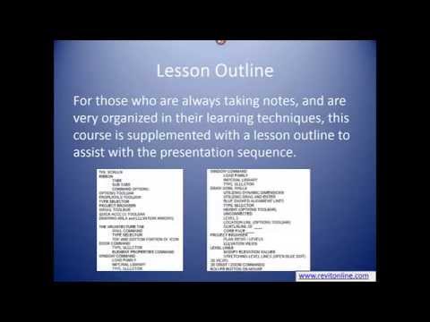 REVIT 2015 Tutorial Video Online I