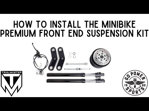 How We Install This Minibike Premium Front End Suspension Kit