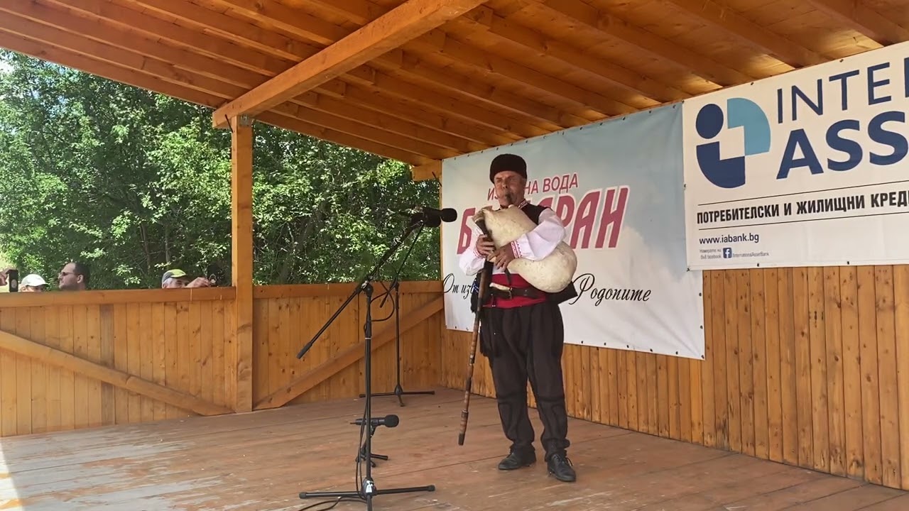 Георги Червенков на 77 години - Гайдарско надсвирване Гела 2022