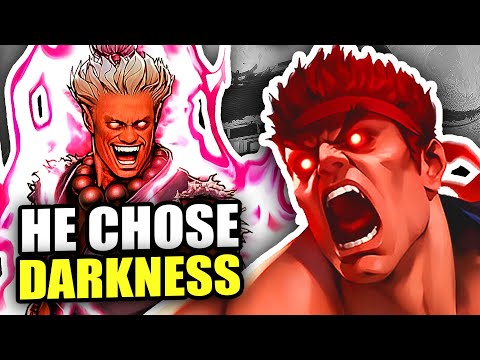 What If Ryu Gave In to the Dark Hado Forever? Street fighter