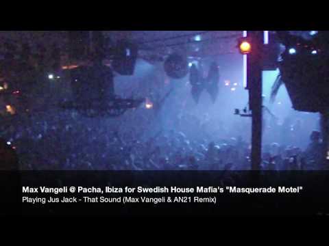 Max Vangeli @ Pacha, Ibiza for Swedish House Mafia's "Masquerade Motel" [August 2nd, 2010]