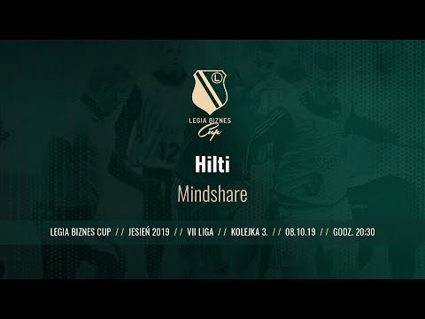 Skrót spotkania Hilti - Mindshare ( Legia Biznes Cup Jesień 2019 )