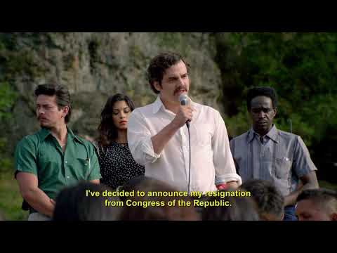 Narcos - Assassination of Rodrigo Lara scene