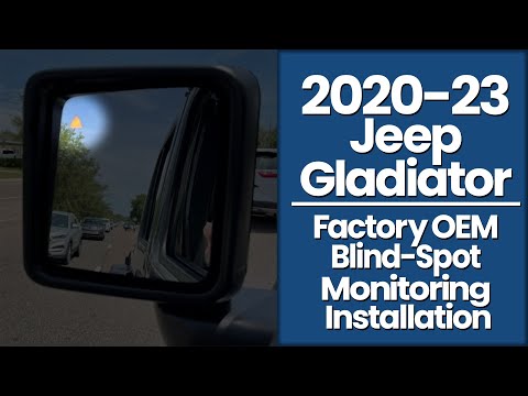 2020-2024 Jeep Gladiator - Factory OEM Blind-Spot Monitoring Kit Install Guide - Infotainment.com