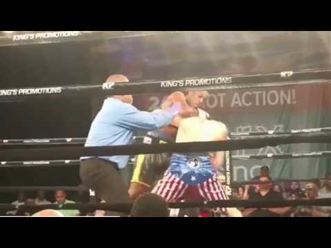 (WOW!) Tyrone Brunson Comes Back From Knockdown To TKO Kermit Cintron!