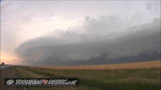 preview picture of video 'May 30, 2012 Southwest Kansas (MCS) Time-lapse'