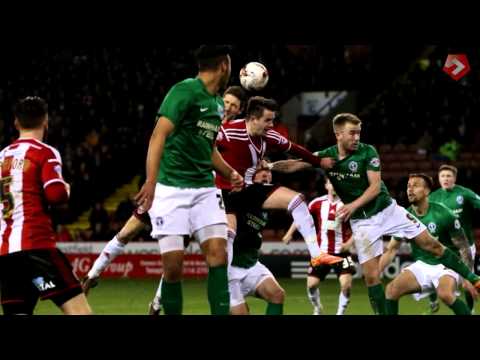 Blades 4-0 Scunthorpe - action photos