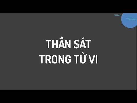  Thần Sát trong Tử Vi