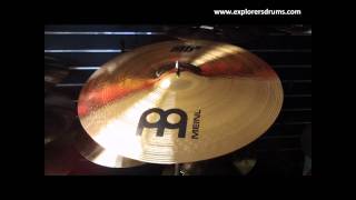 Video thumbnail for MEINL 20" MB8 Medium Crash Cymbal by explorerspercussion