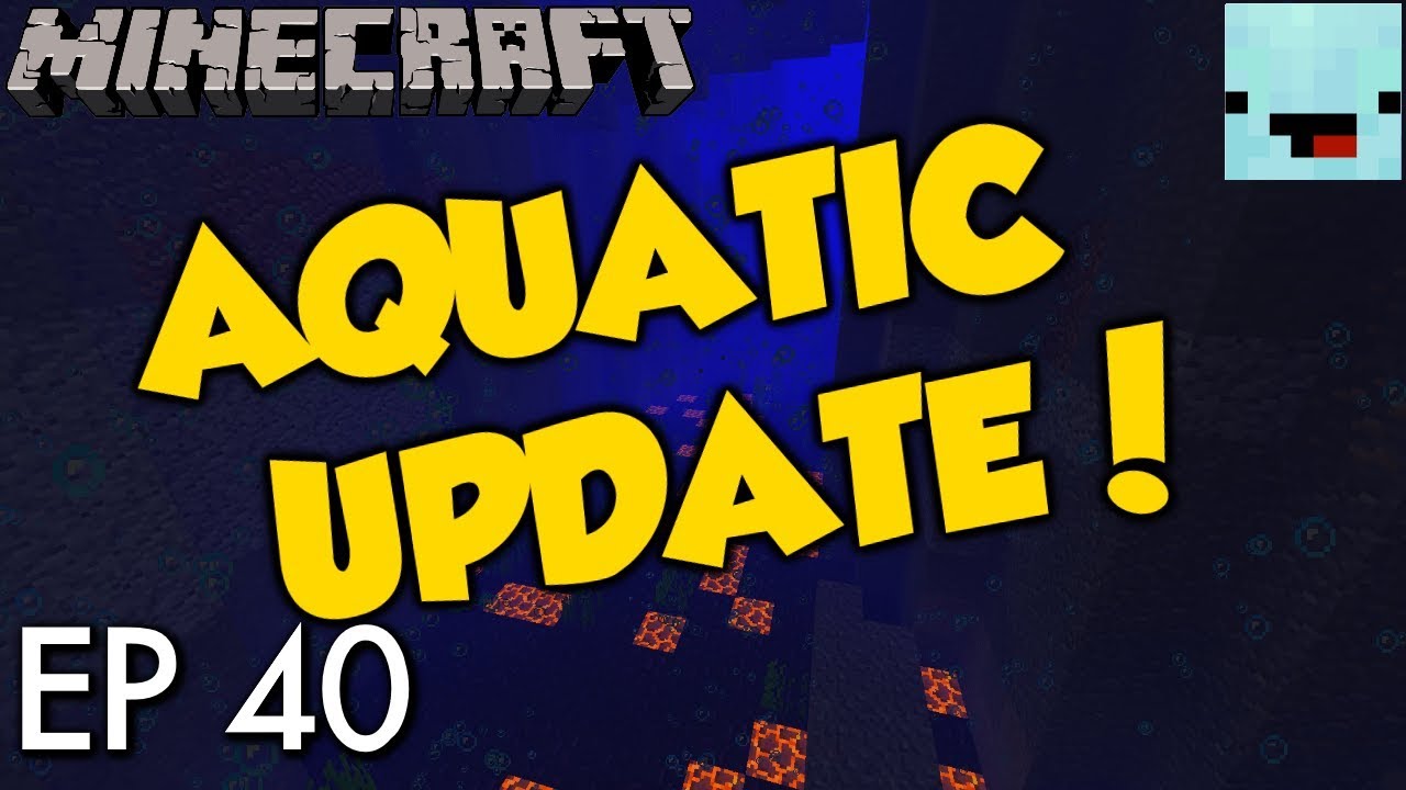AQUATIC UPDATE IS LIVE! (New Season) | Minecraft 1.13 Update Aquatic with NoobSniper Ep 40
