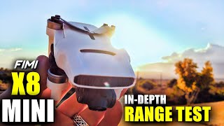 Fimi X8 Mini Drone Range Test In-Depth - HOW FAR Will it Go? (Wasn't Expecting This)