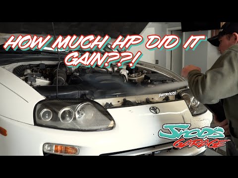 STOCK MK4 Toyota SUPRA VS NITROUS (INSANE RESULTS!!)