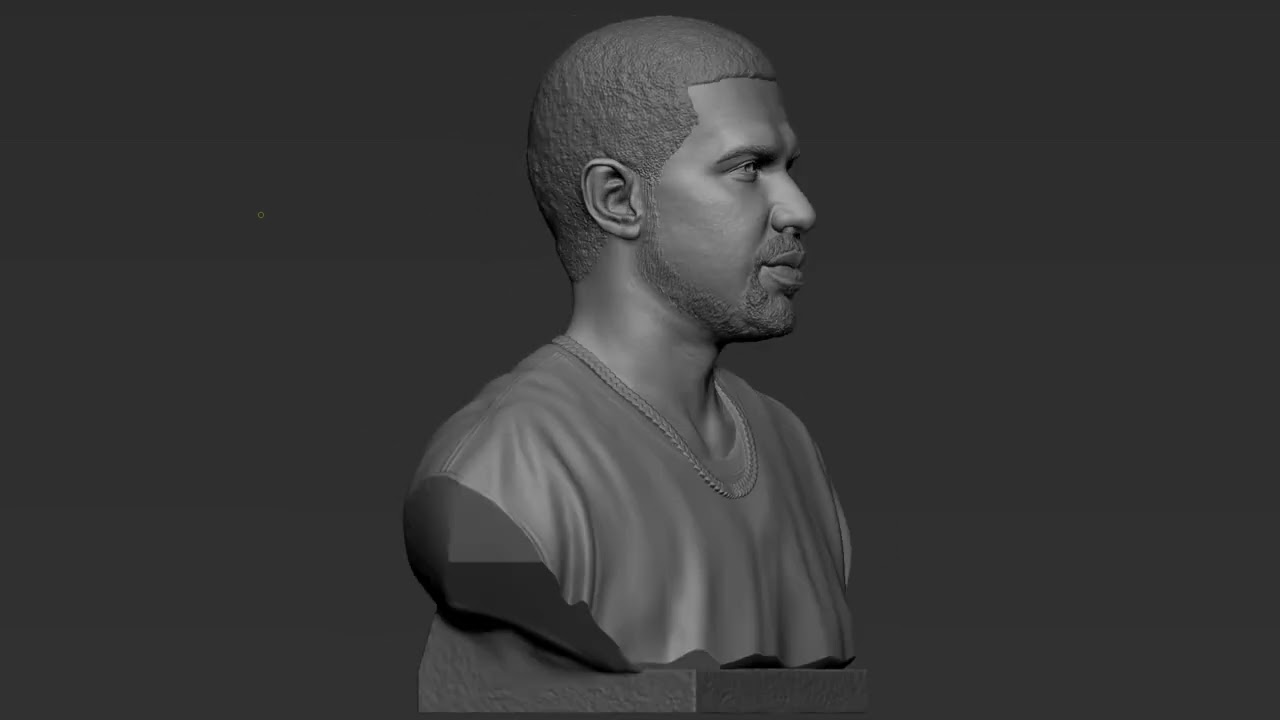 Drake 3D Print Model