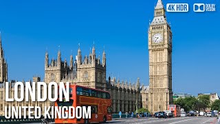 London, Visiting The Eye, Big Ben & Buckingham Palace - 🇬🇧 United Kingdom [4K HDR] Walking Tour