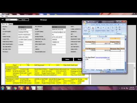 Mortgage Data Entry Project