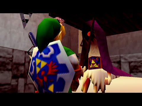 Zelda Ocarina of Time PC Port 60 FPS - 100% Walkthrough Part 16 - Meeting Sheik & Prelude Of Light
