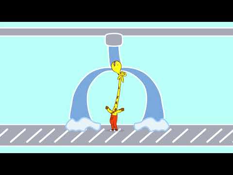 ჟირაფი ჟოზე გაიწუწა 😬💦