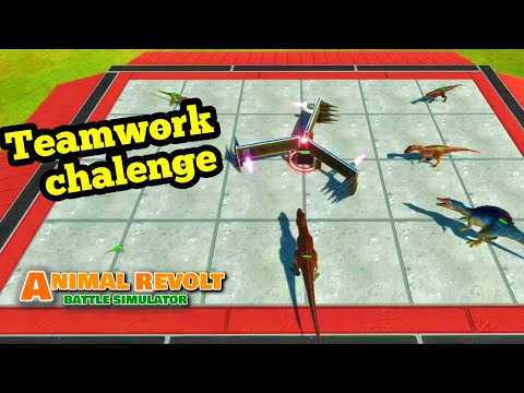 STOP THE ROTATION SPIN WITH TEAMWORK animal revolt battle simulator EVERY FACTIONS