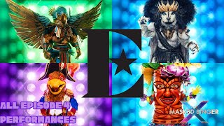 ALL ⭐ELTON JOHN NIGHT⭐ PERFORMANCES!! | THE MASKED SINGER | SEASON 10