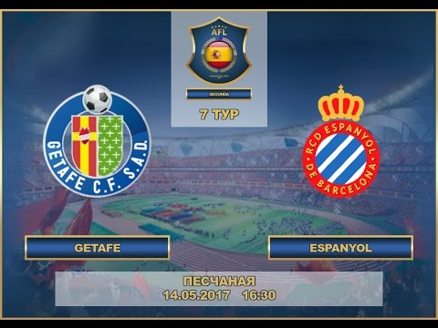 AFL17. Spain. Segunda. Day 7. Getafe - Espanyol