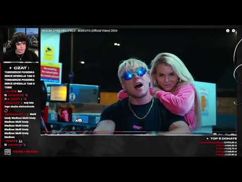 MULTI reakcja na SKOLIM, DIVIX, HELLFIELD - BEBECITA (Official Video) 2024