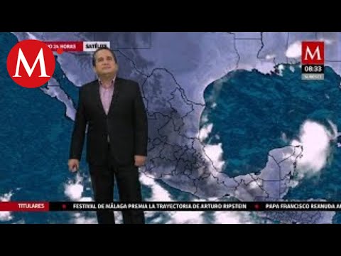 El clima para hoy 26 de agosto, Abimael Salas