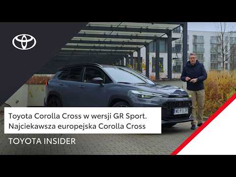 Sportowa odsłona Toyoty Corolli Cross. Co wyróżnia wersję GR SPORT? | Toyota Insider
