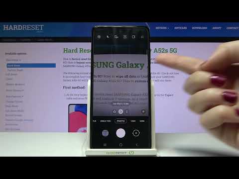 How to Manage Grid Lines in SAMSUNG Galaxy A52s– Assistive Grid Settings